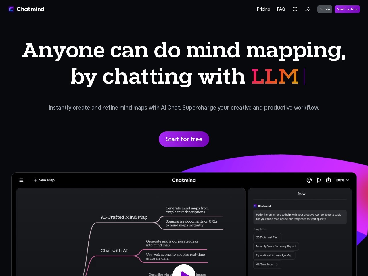 点击放大图片 Chatmind-AI思维导图