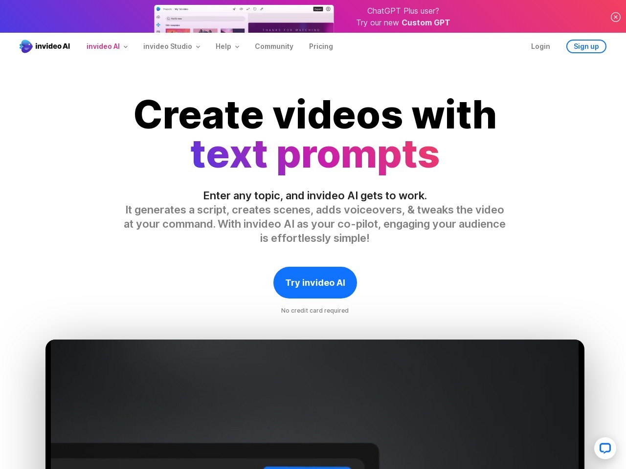 点击放大图片 InVideo